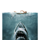 The art print edition of Roger Kastel’s Jaws poster.